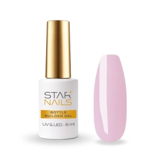 UV/LED Gel Bottle Builder, 6ml - 003, Minimal Rose - světle růžový stavební liquid gel