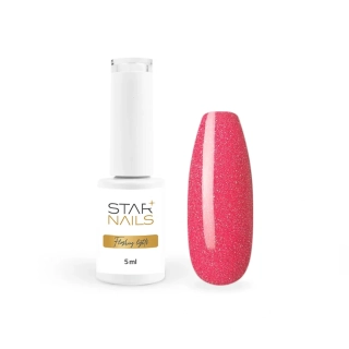 UV/LED Gel Polish Flashing Lights, 5ml - 025, Miami - sytě neonově růžový gel lak
