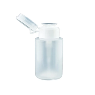 Plastový dávkovač s pumpičkou, 150ml - bílý