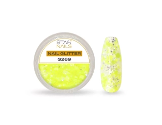 Nail Art zdobení - glitter - G269