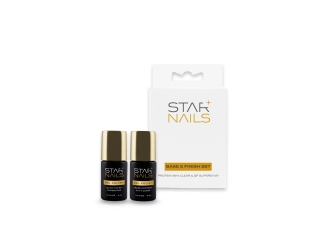 Sada STARNAILS Base and Finish Set - báze a fixační lesk