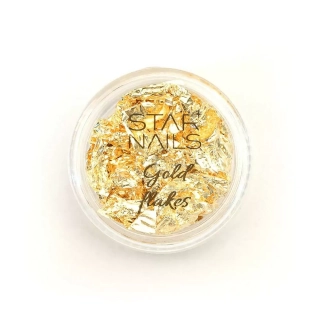 Gold Flakes - zdobicí vločky, zlatá