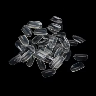 Tipy Clear Almond - mandle čiré 600ks 