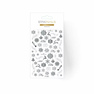 2D vodolepky/obtisky PREMIUM - F254 silver