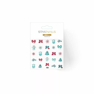 Nálepky na nehty 3D Premium - samolepky R82