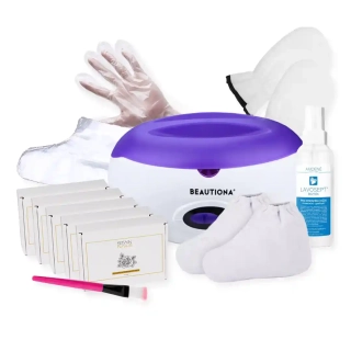 Sada STARNAILS Paraffin Wax Therapy Rose - parafínová vana s luxusními vosky a příslušenstvím
