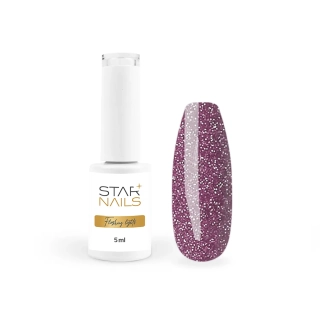 UV/LED Gel Polish Flashing Lights, 5ml - 001, Popstar - mauve růžový gel lak