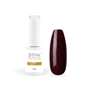 UV/LED Gel Polish Flashing Lights, 5ml - 011, Mulberry - temně červený gel lak