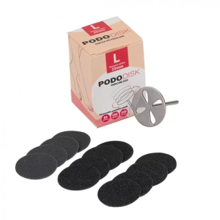 Pododisk na pedikúru - L 25 mm + 50 ks náhradních brusných kotoučů