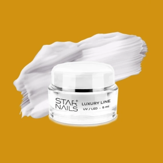 UV/LED Gel Luxury Line, 5ml, SN 028 - Bride's Veil - barevný gel