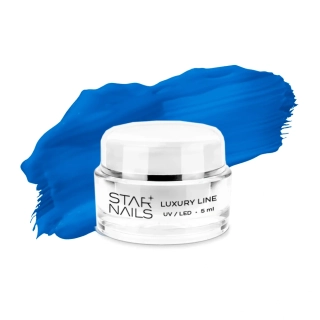 UV/LED Gel Luxury Line, 5ml, SN 038 - Blue Lagoon - barevný gel
