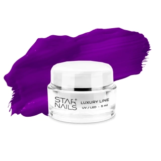 UV/LED Gel Luxury Line, 5ml, SN 039 - Royal Purple - barevný gel