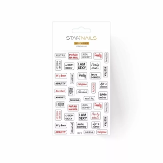 Nálepky na nehty 2D Premium - samolepky SN21