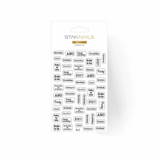 Nálepky na nehty 2D Premium - samolepky SN24
