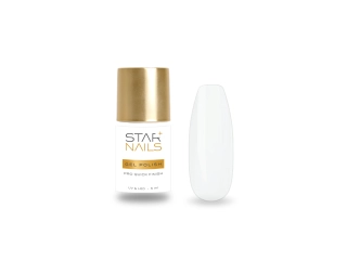 UV/LED Gel Polish Pro Quick Finish Milky, 5ml - efektový závěrečný gel lak