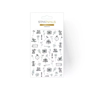2D vodolepky/obtisky PREMIUM - J318