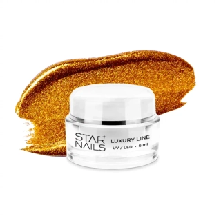 UV/LED Gel Luxury Line, 5ml, SN 051 - Christmas Star - barevný gel